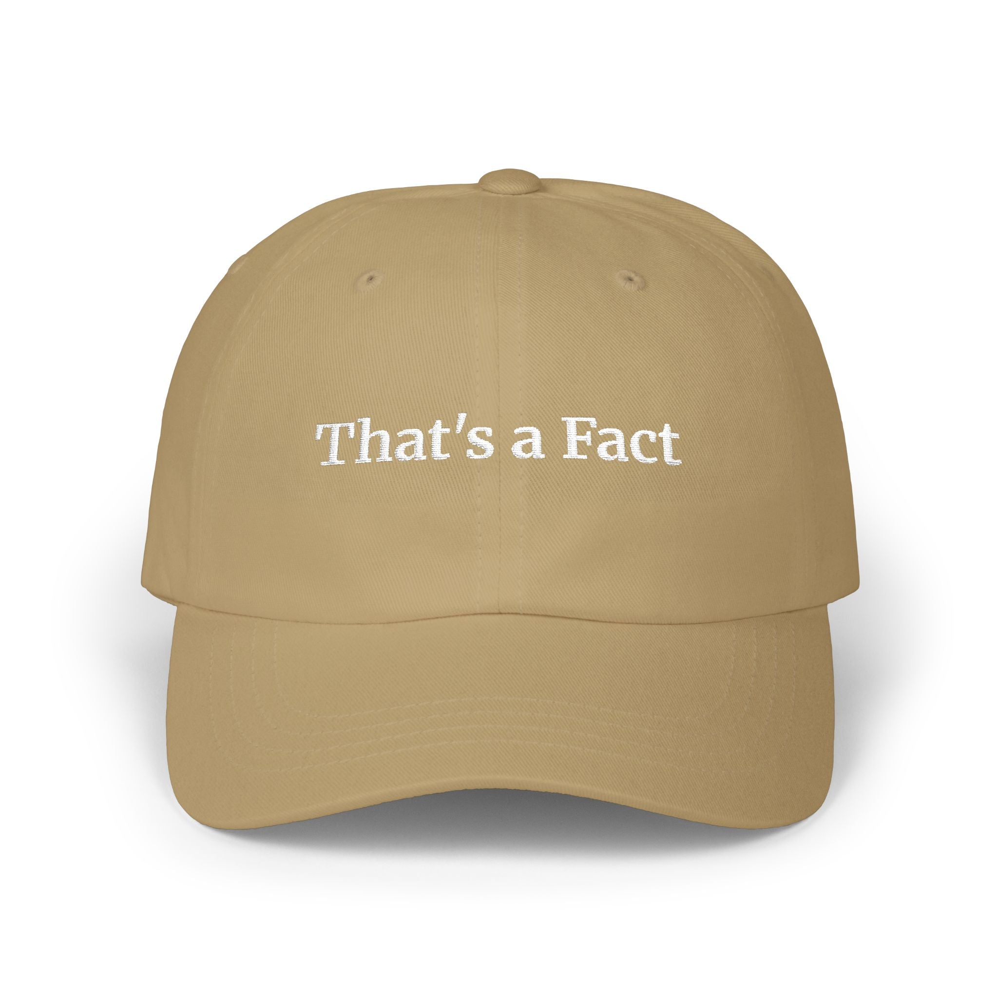 That's a Fact | Embroidered Baseball Hat